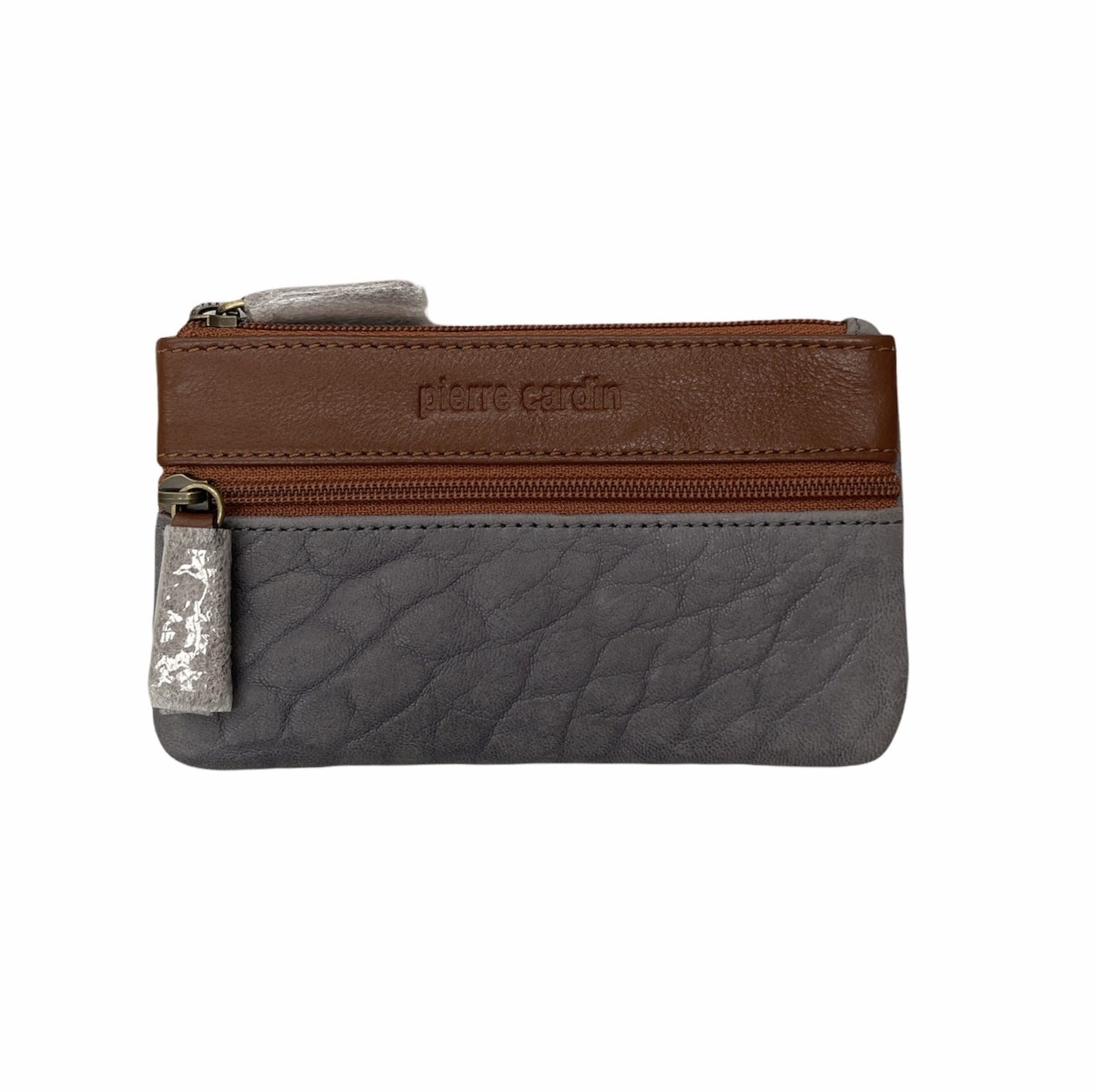 Pierre Cardin Ladies Womens Genuine Leather RFID Coin Purse Wallet - Teal - SILBERSHELL