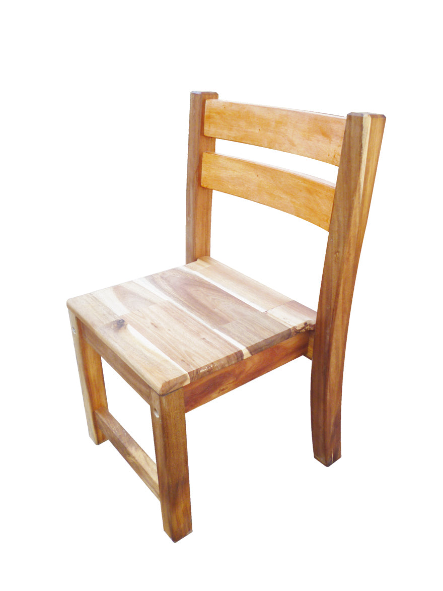 2 x Acacia Stacking Chair - SILBERSHELL