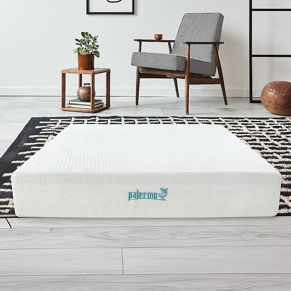 Palermo King Mattress 30cm Memory Foam Green Tea Infused CertiPUR Approved