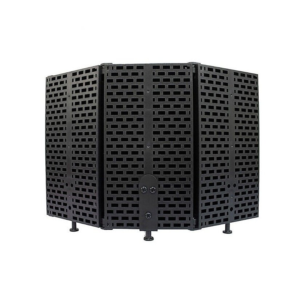 3 Panels Microphone Isolation Shield Mic Sound Absorbing Foam Reflector - SILBERSHELL