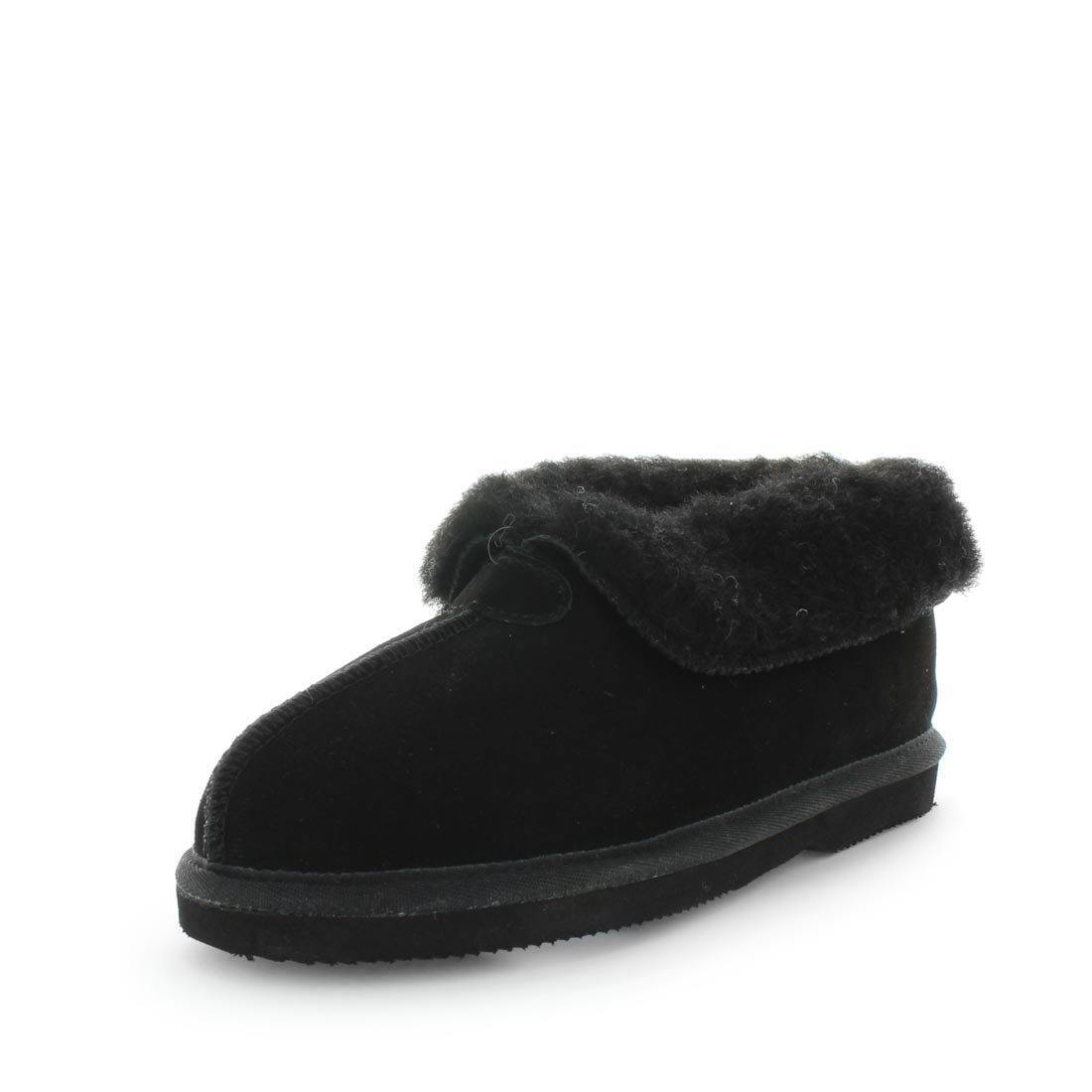 JUST BEE Women's COSA Slippers Black 5US