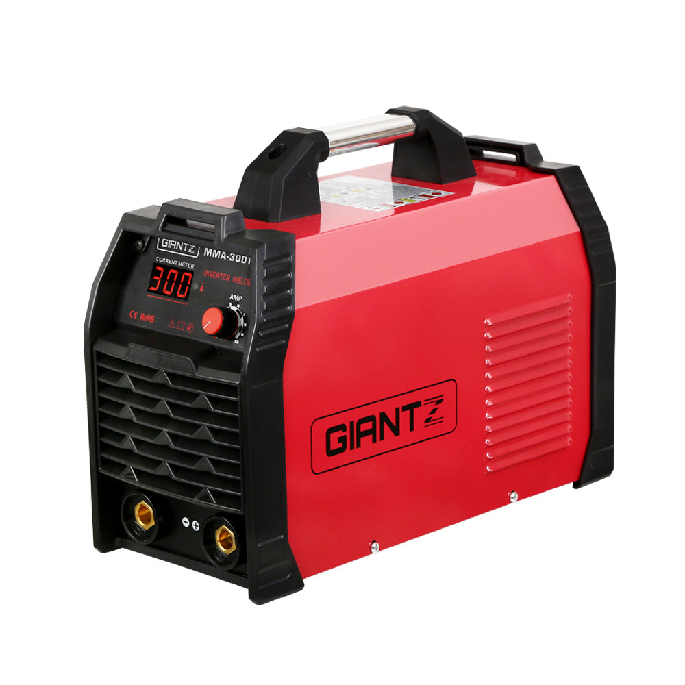 Giantz 300Amp Inverter Welder MMA ARC iGBT DC Gas Welding Machine Stick Portable - SILBERSHELL