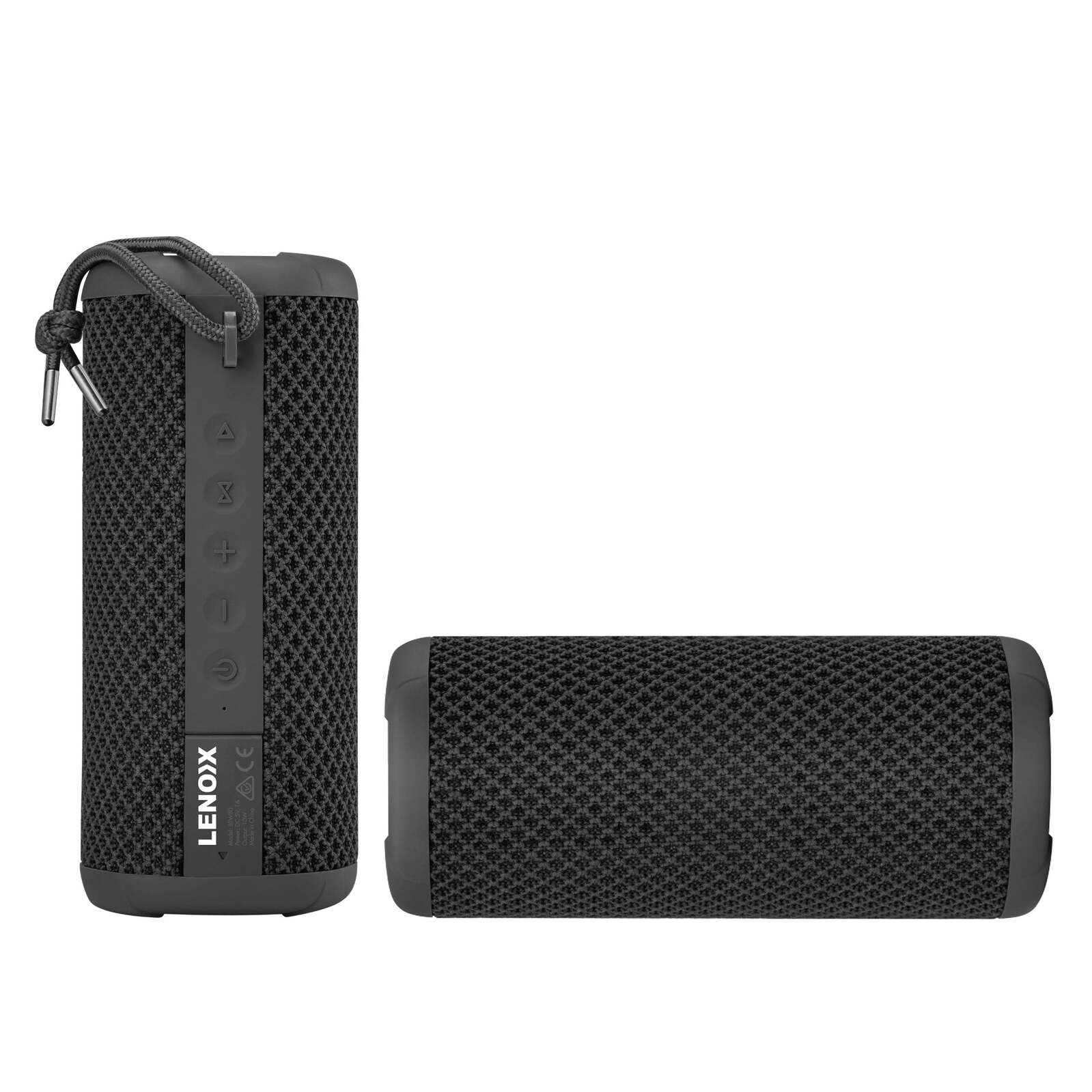 IPX7 Waterproof & Portable Bluetooth Speaker (Black) 10W, 360 Audio - SILBERSHELL