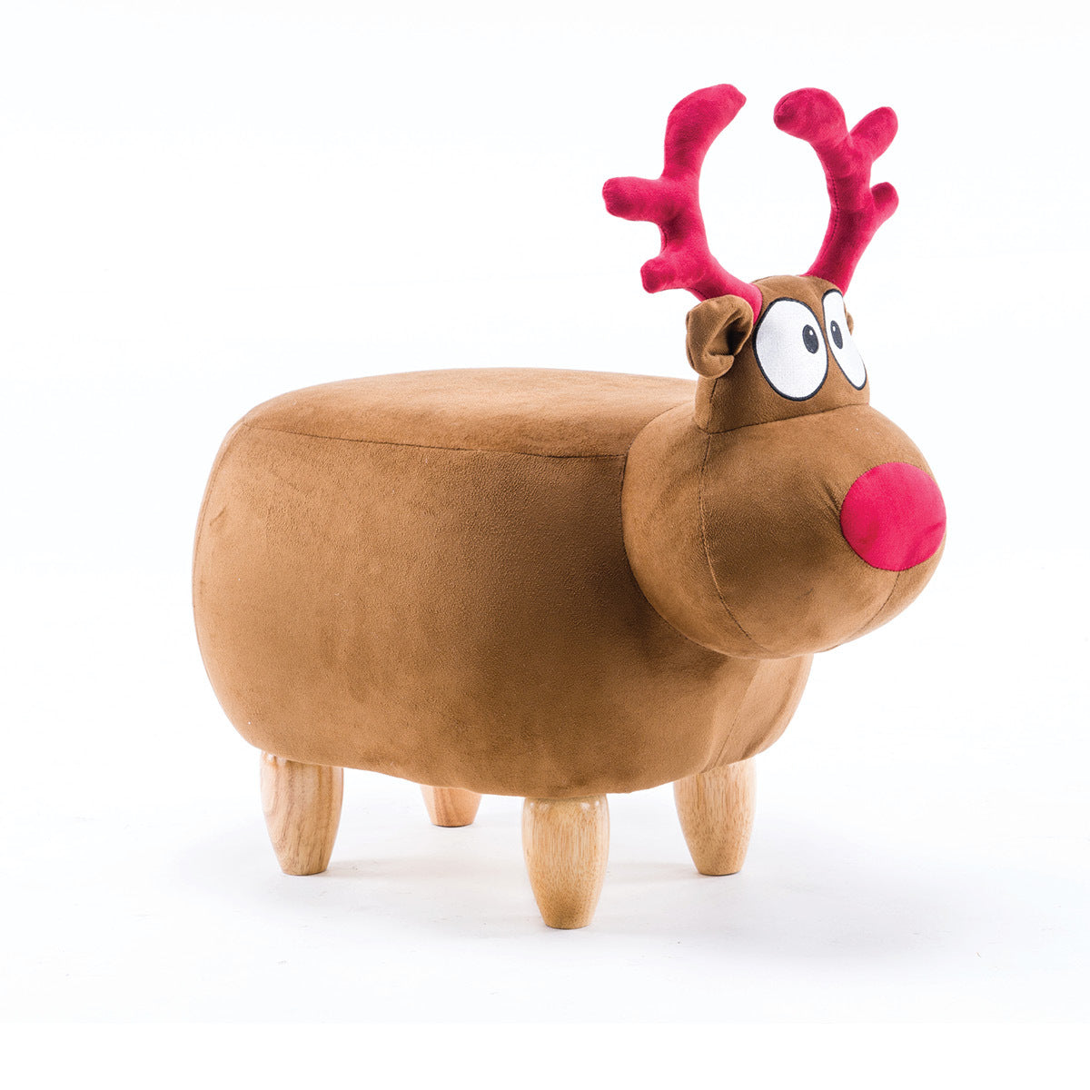 Home Master Kids Animal Stool Reindeer Character Premium Quality &amp; Style - SILBERSHELL