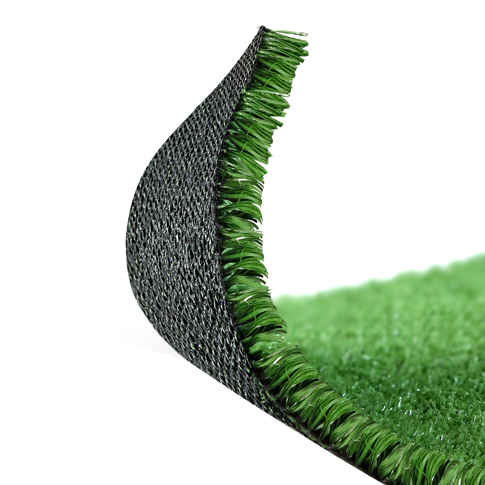 Primeturf Artificial Grass 17mm 1mx10m 10sqm Synthetic Fake Turf Plants Plastic Lawn Olive - SILBERSHELL