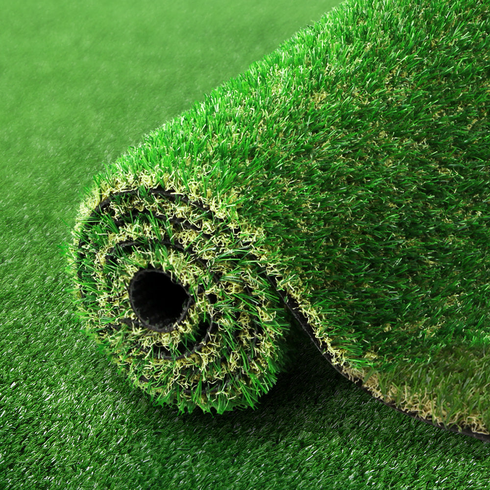 Primeturf Artificial Grass Synthetic 60 SQM Fake Lawn 30mm 2X5M - SILBERSHELL