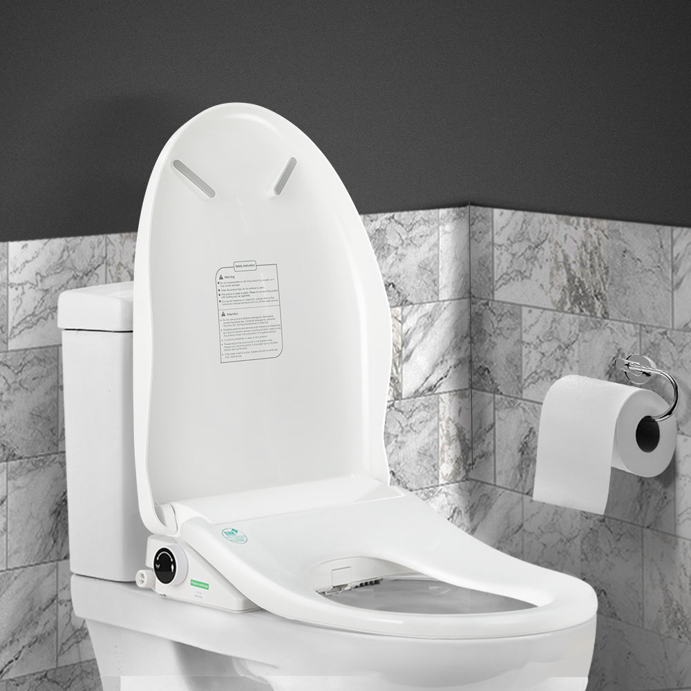Cefito Non Electric Bidet Toilet Seat Cover Bathroom Spray Water Wash V Shape - SILBERSHELL