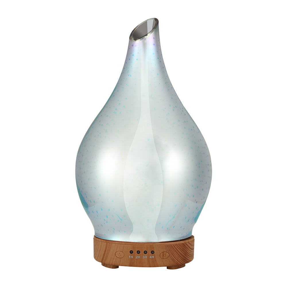 Devanti Aroma Diffuser Aromatherapy 3D LED Essential Oils Firework Humidifier - SILBERSHELL