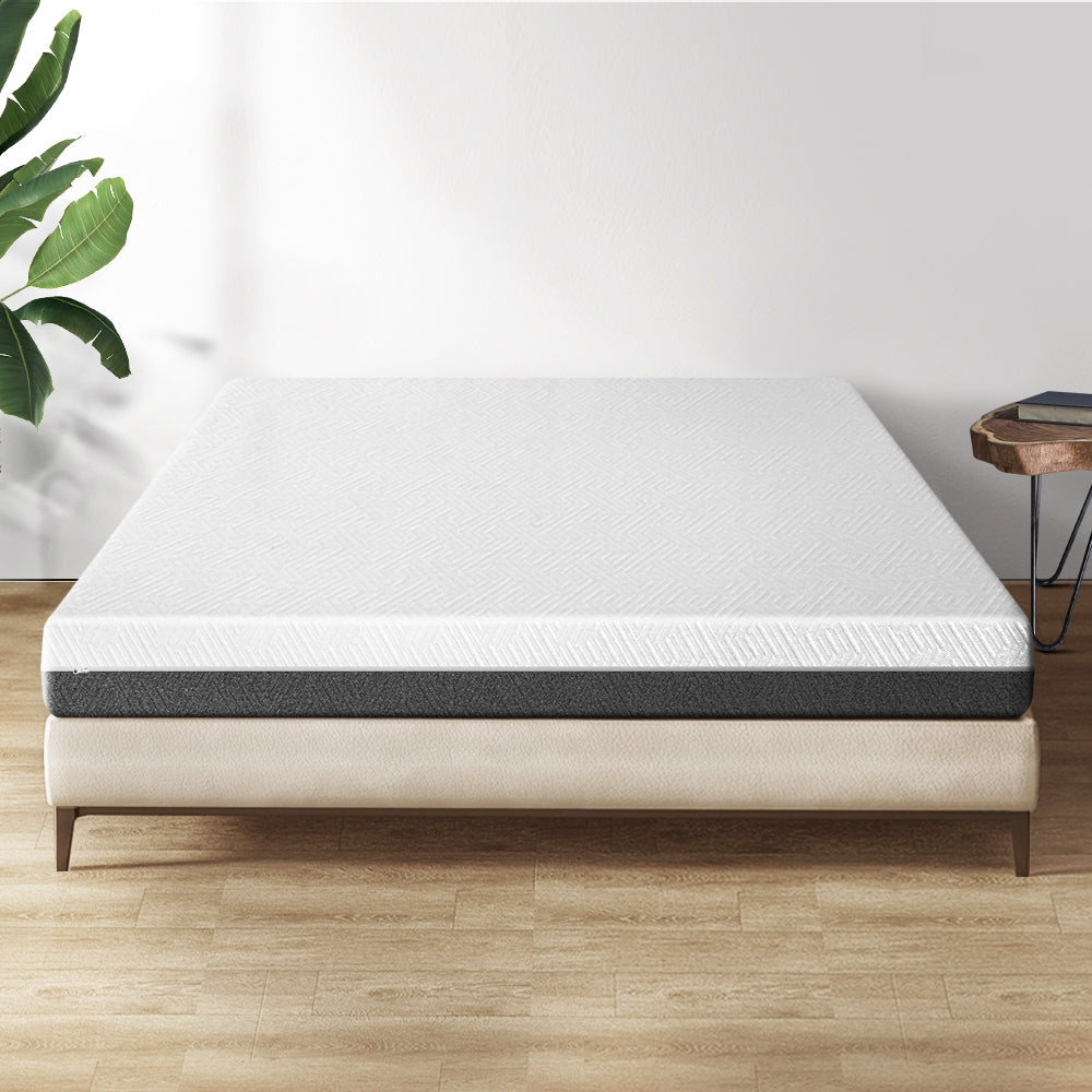 Giselle Bedding Memory Foam Mattress Bed Cool Gel Non Spring Comfort Double 15cm - SILBERSHELL