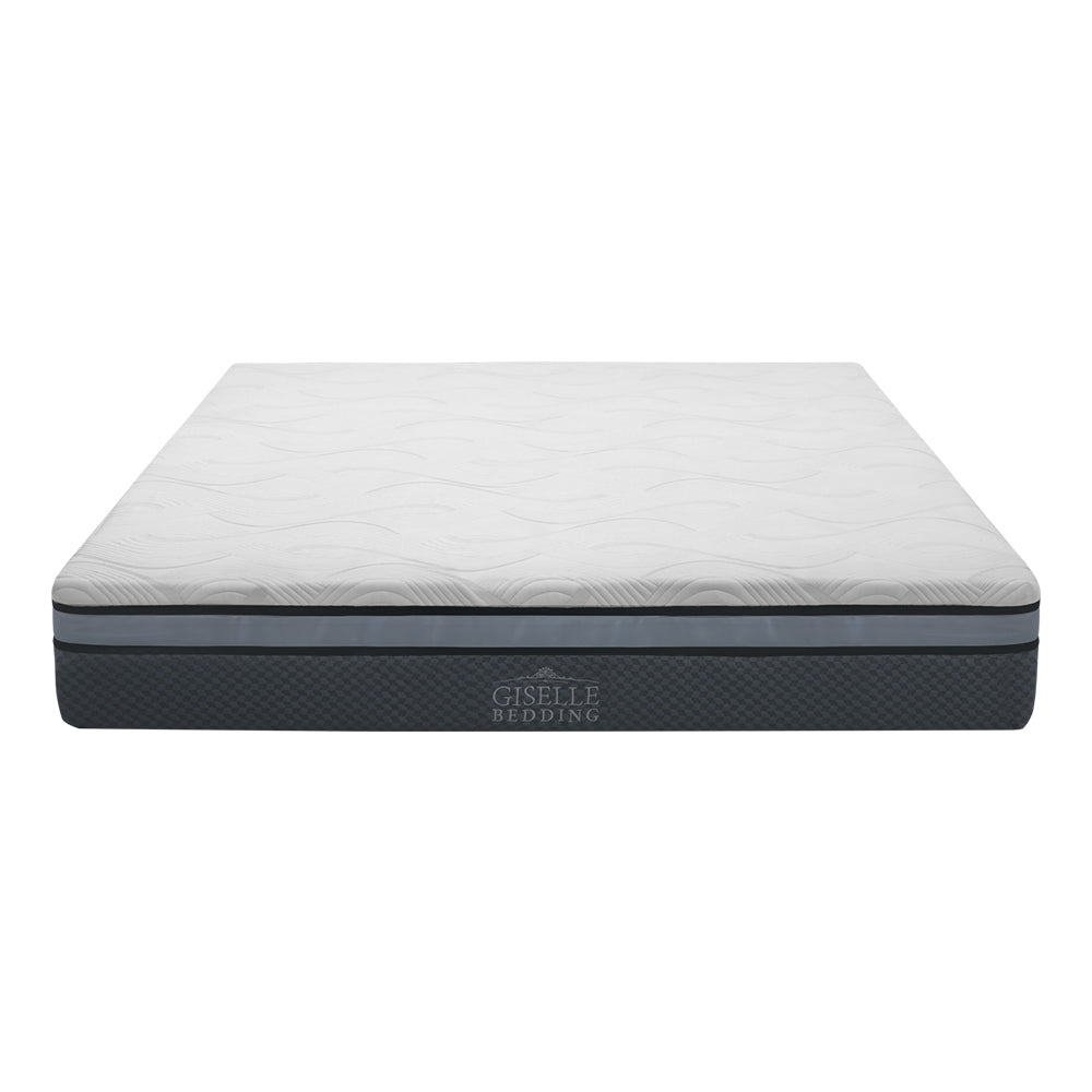 Giselle Bedding Cool Gel Memory Foam Mattress King Single Size - SILBERSHELL