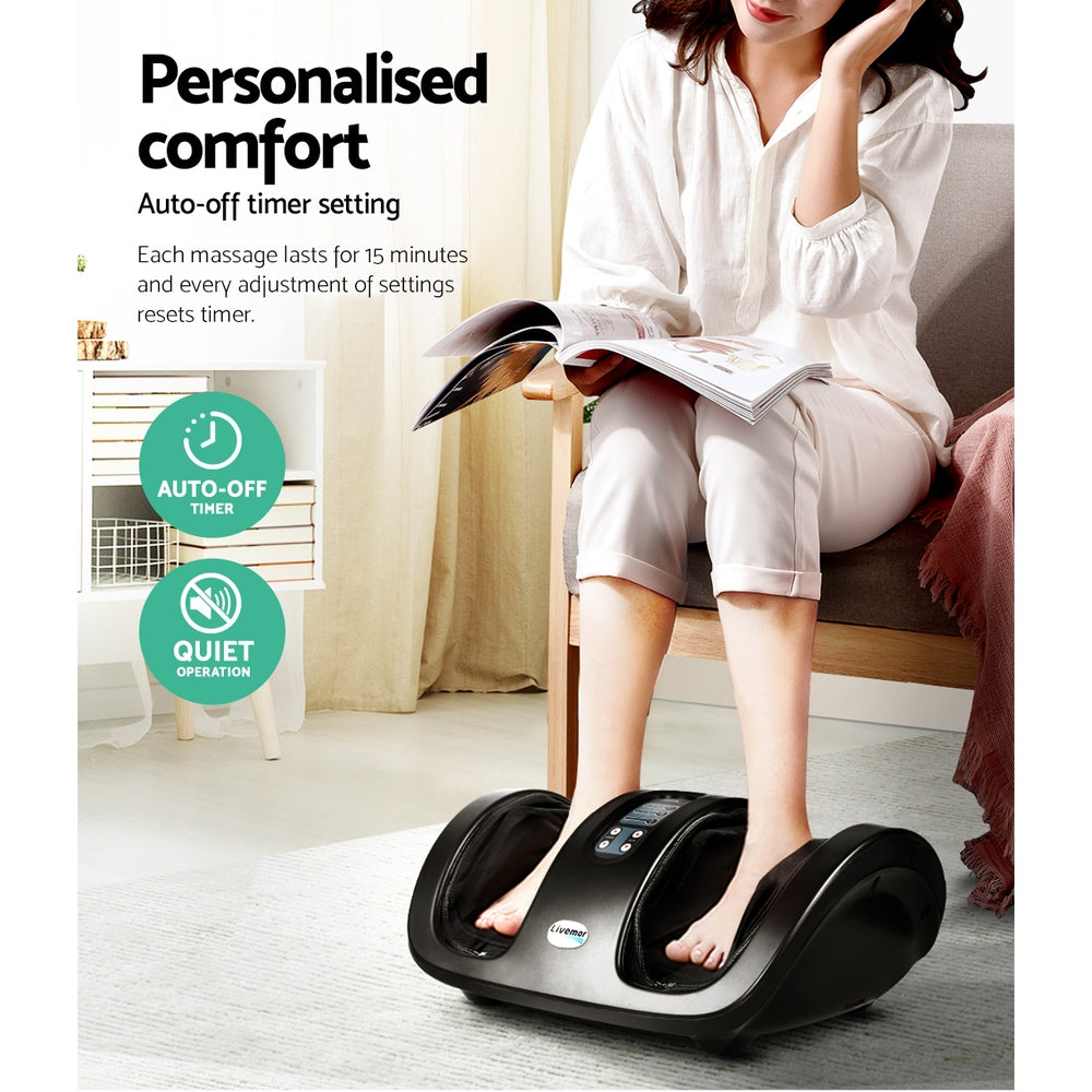 Livemor Foot Massager Black - SILBERSHELL