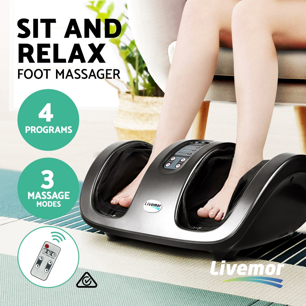 Livemor Foot Massager Grey - SILBERSHELL