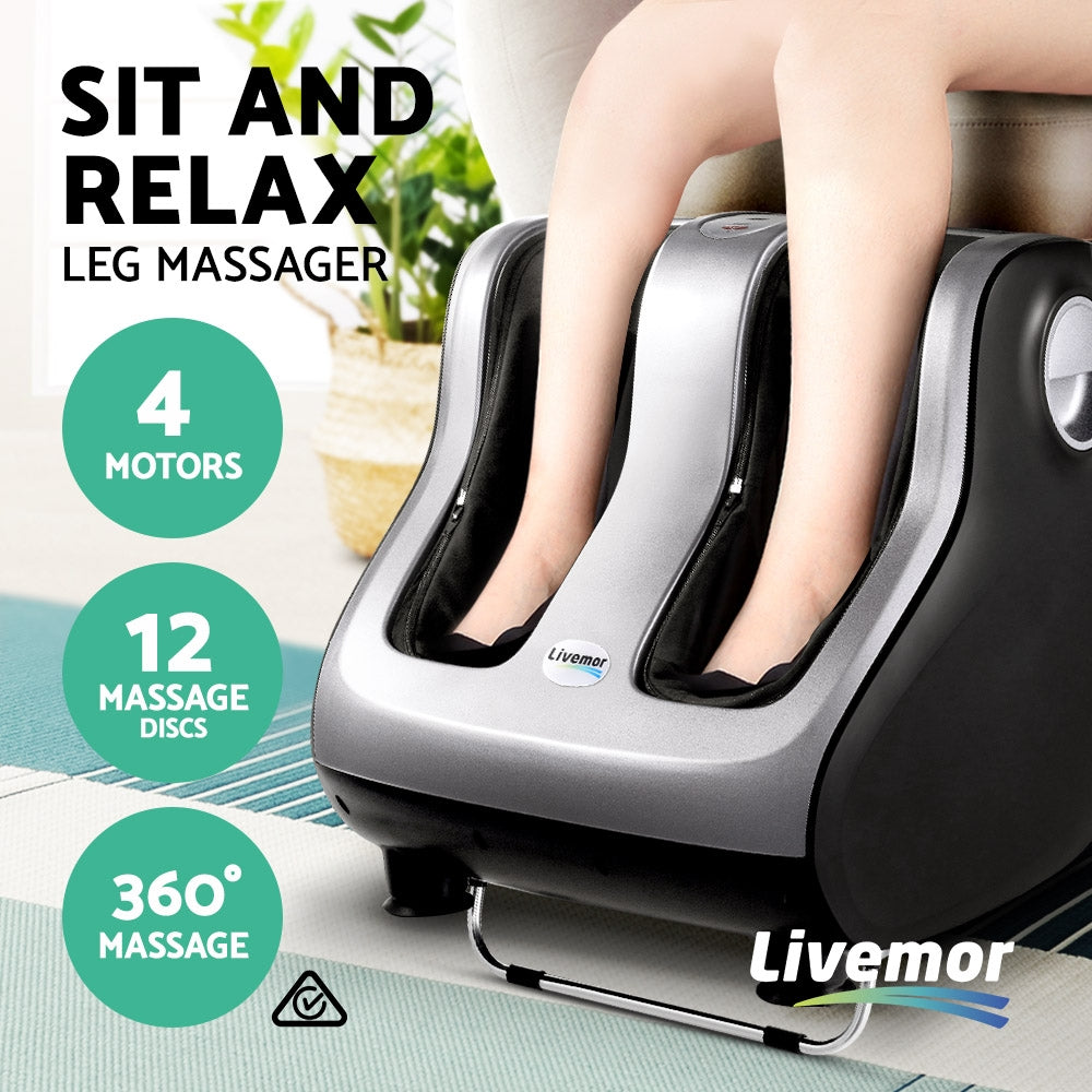 Livemor Foot Massager - Silver - SILBERSHELL