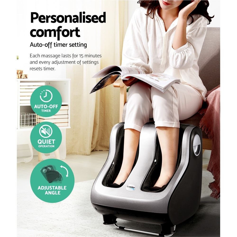 Livemor Foot Massager - Silver - SILBERSHELL