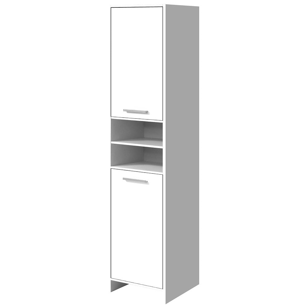Artiss Bathroom Cabinet Storage 185cm White - SILBERSHELL