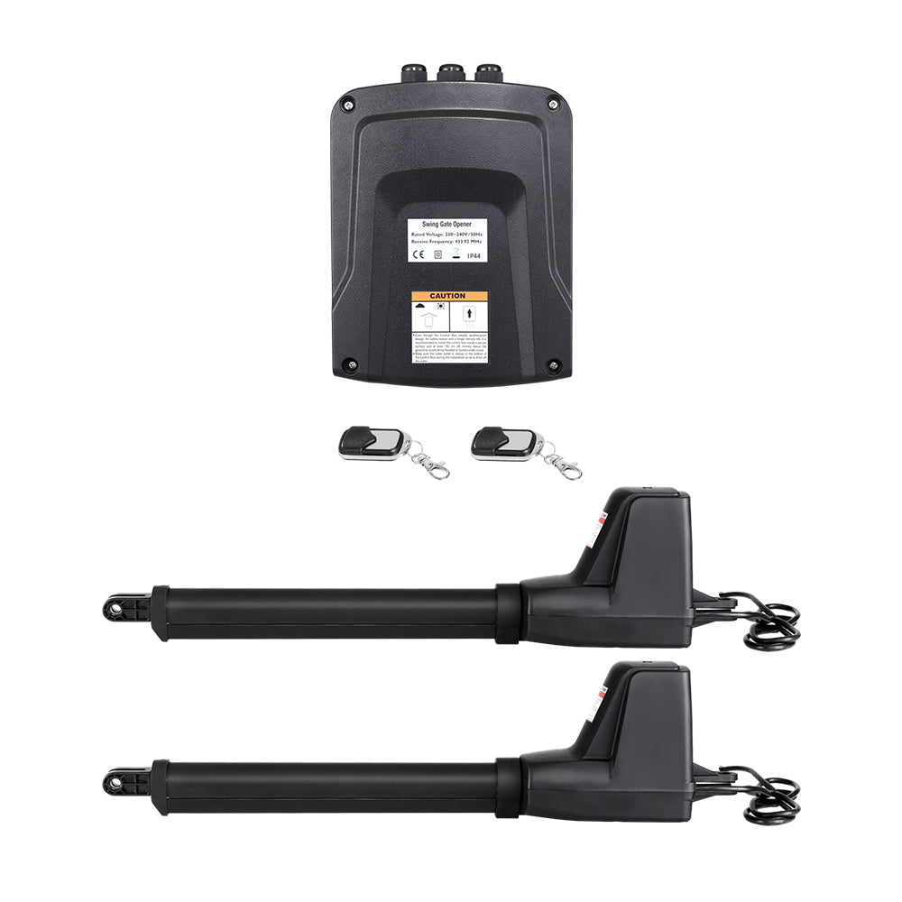 LockMaster Automatic Electric Gate Opener Double Swing Remote Control Kit 800KG - SILBERSHELL