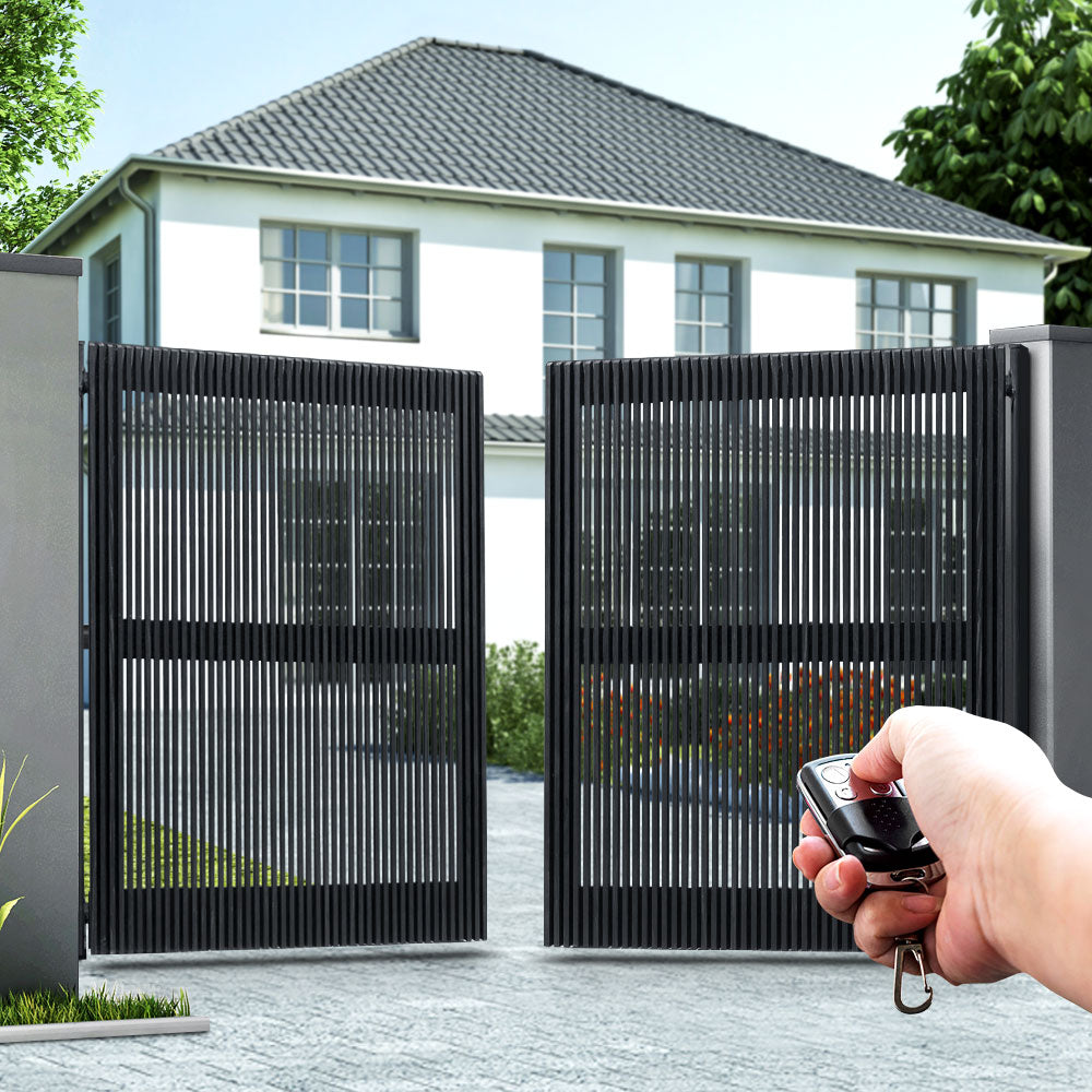 LockMaster Automatic Electric Gate Opener Double Swing Remote Control Kit 800KG - SILBERSHELL