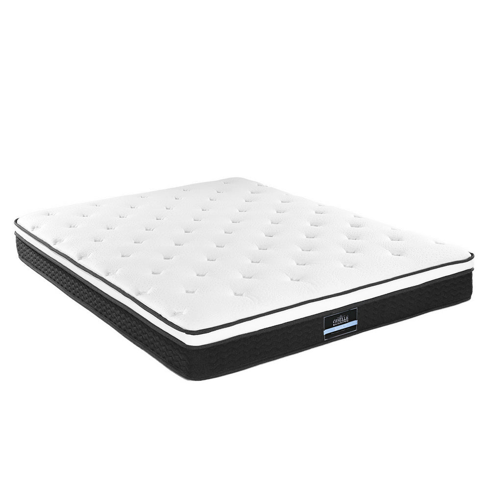 Giselle Bedding 21cm Mattress Euro Top Double - SILBERSHELL