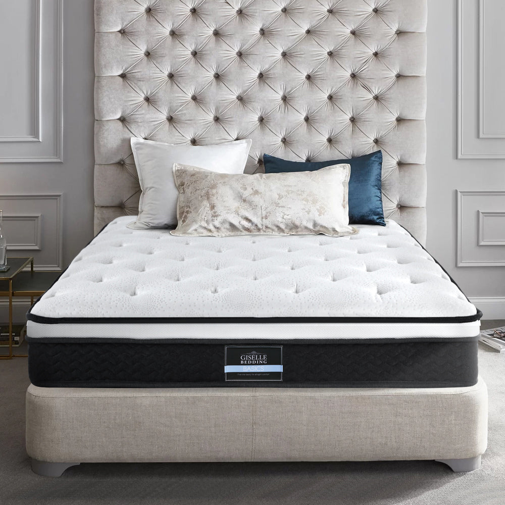 Giselle Bedding 21cm Mattress Euro Top Double - SILBERSHELL