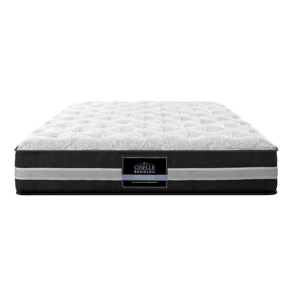 Giselle Bedding 30cm Mattress Pocket Spring King - SILBERSHELL