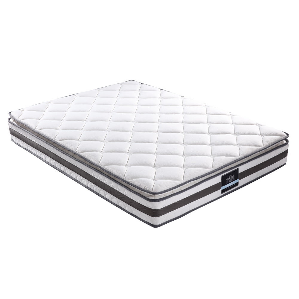 Giselle Bedding 21cm Mattress Pillow Top Double - SILBERSHELL