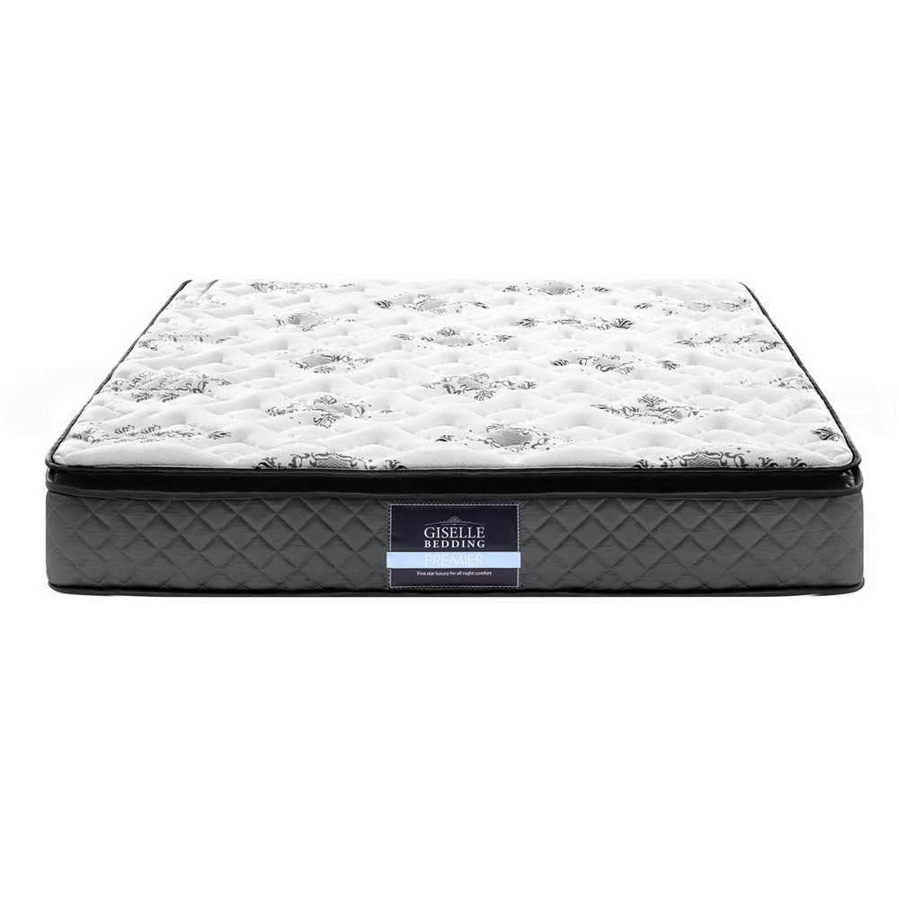 Giselle Bedding 24cm Mattress Pillow Top King - SILBERSHELL