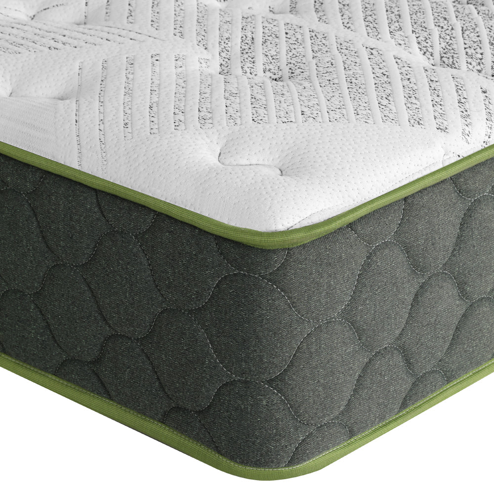 Giselle Bedding 25cm Mattress Green Tea Foam King Single - SILBERSHELL