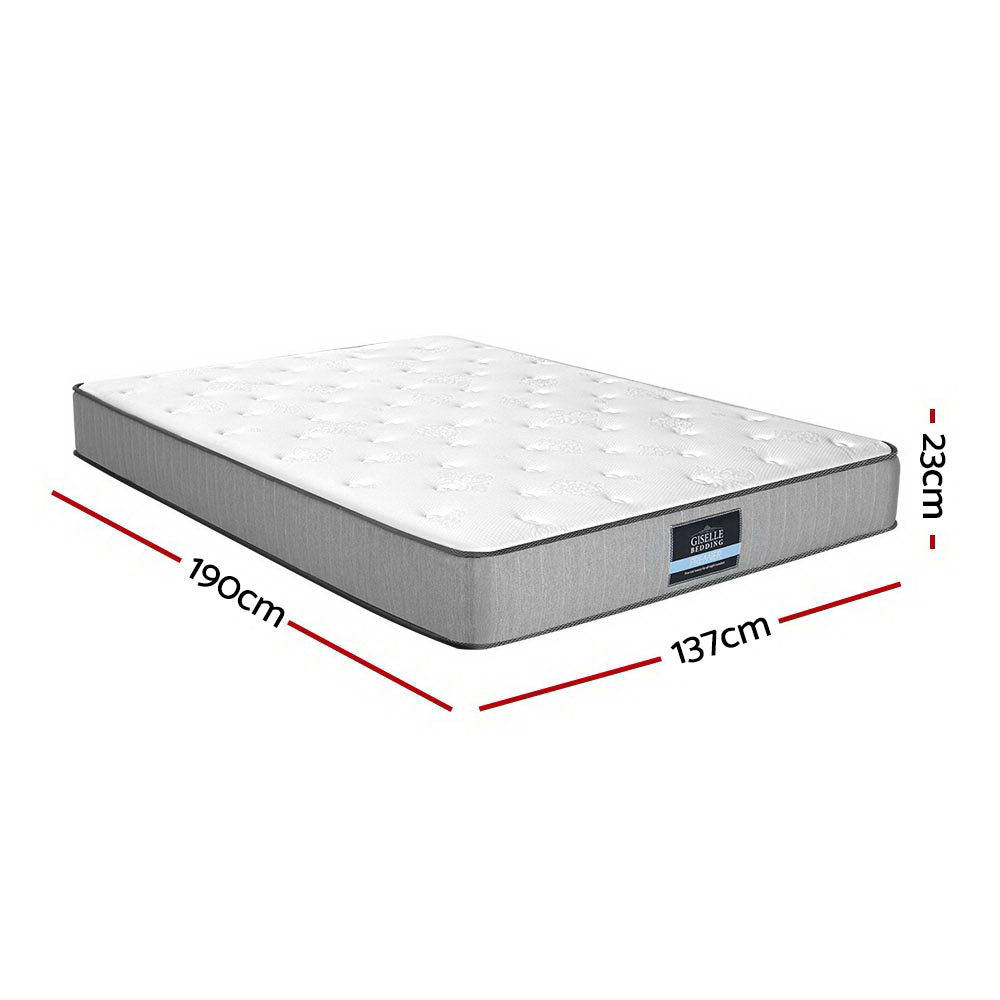 Giselle Bedding 23cm Mattress Extra Firm Double - SILBERSHELL