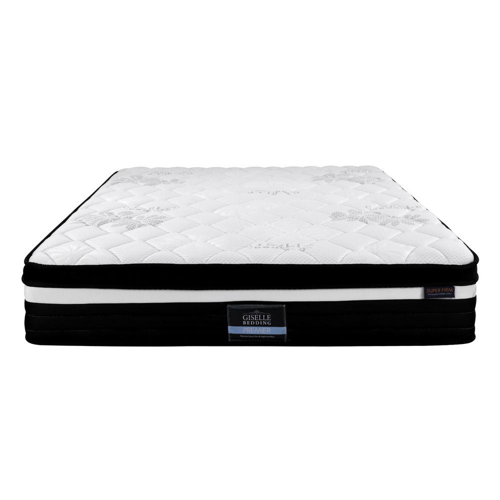 Giselle Bedding 28cm Mattress Super Firm Double - SILBERSHELL