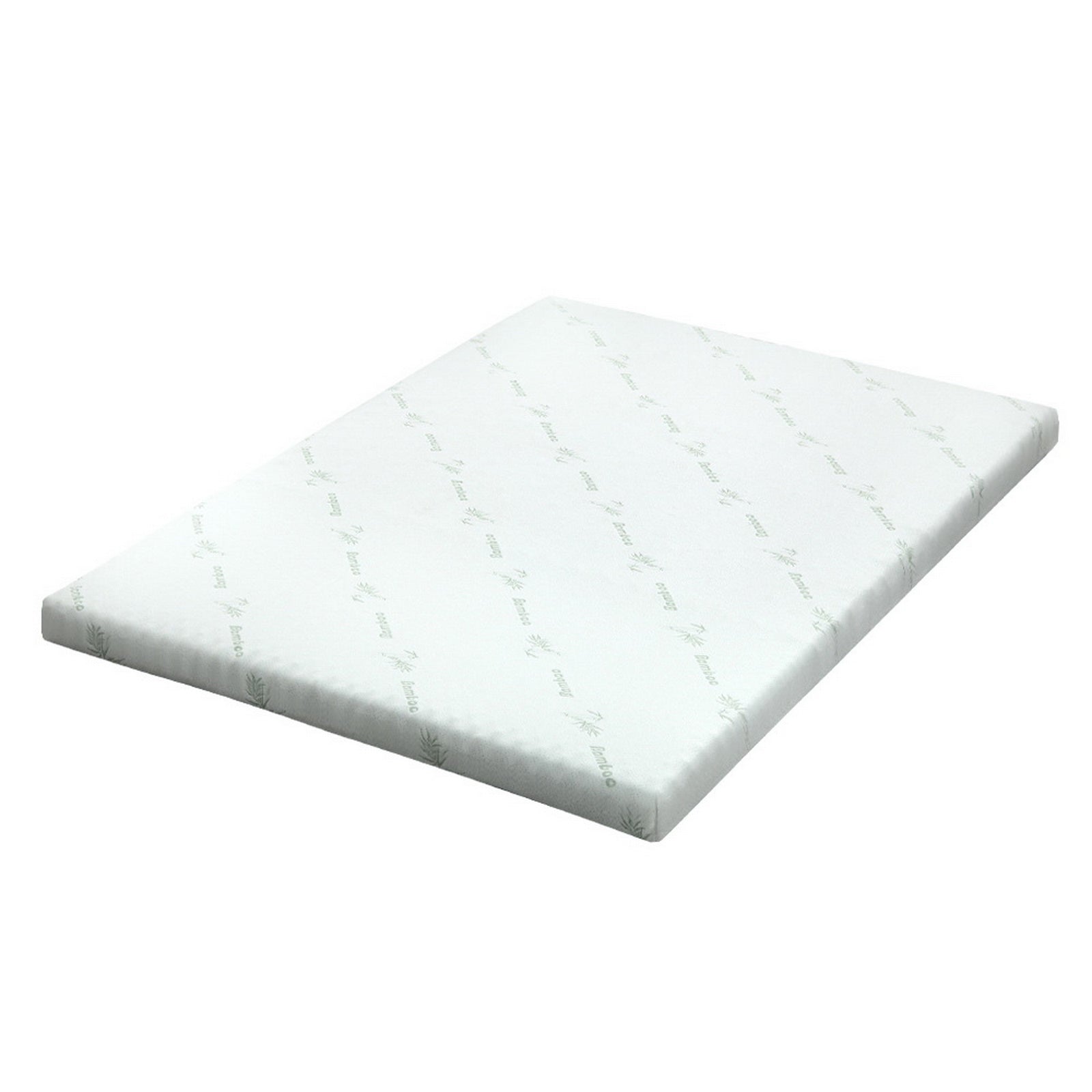 Giselle Bedding Cool Gel Memory Foam Mattress Topper w/Bamboo Cover 8cm - Double - SILBERSHELL