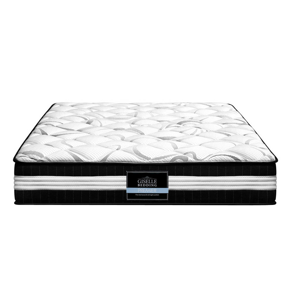 Giselle Bedding 30cm Mattress Medium Firm Double - SILBERSHELL