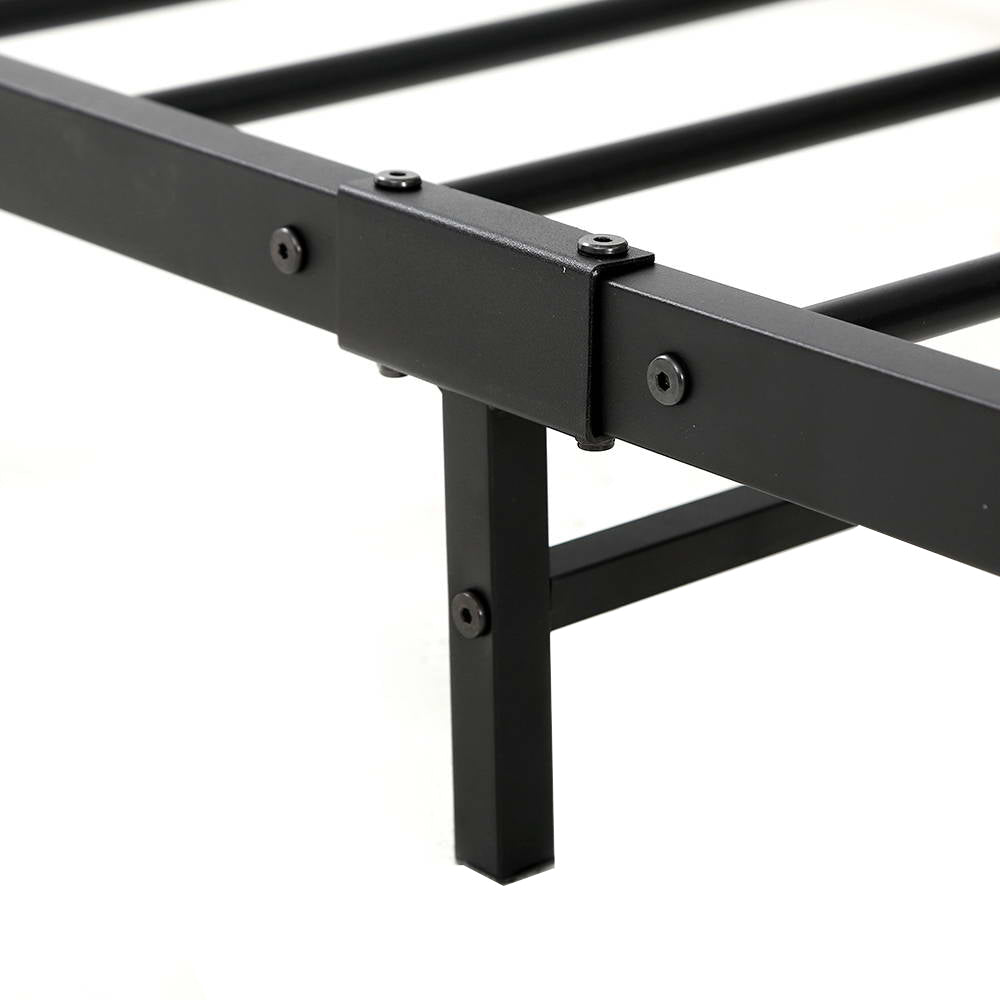 Artiss Bed Frame King Size Metal Frame DANE - SILBERSHELL