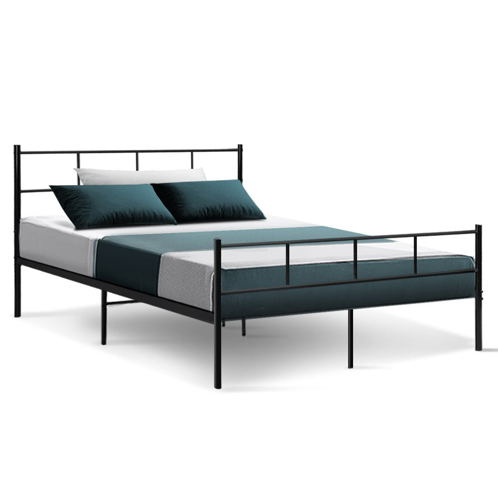 Artiss Bed Frame Double Metal Bed Frames SOL - SILBERSHELL
