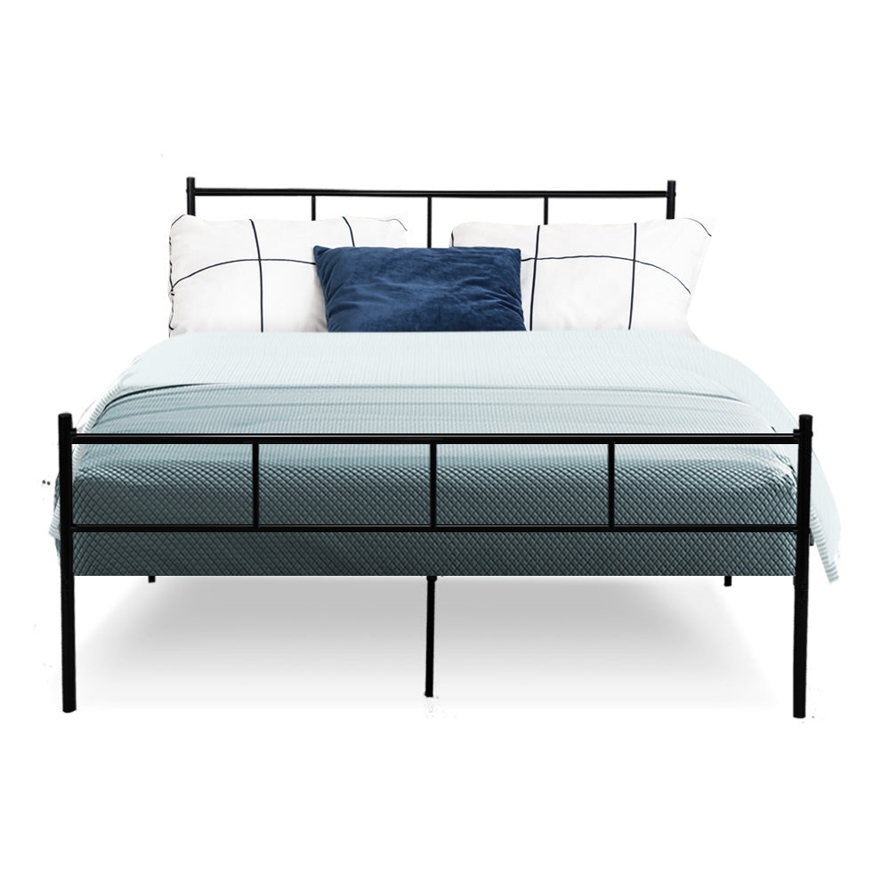 Artiss Bed Frame Double Metal Bed Frames SOL - SILBERSHELL