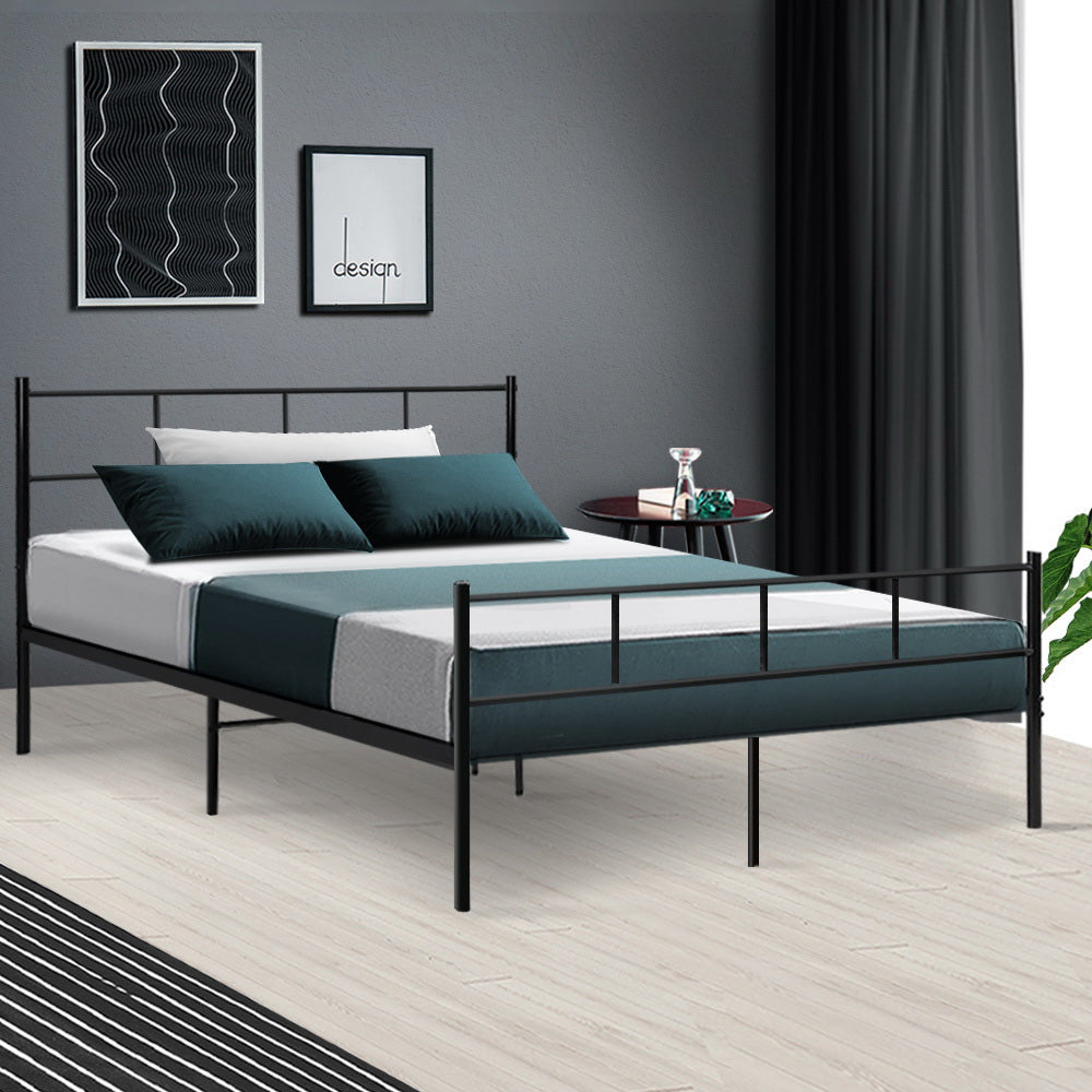 Artiss Bed Frame Double Metal Bed Frames SOL - SILBERSHELL