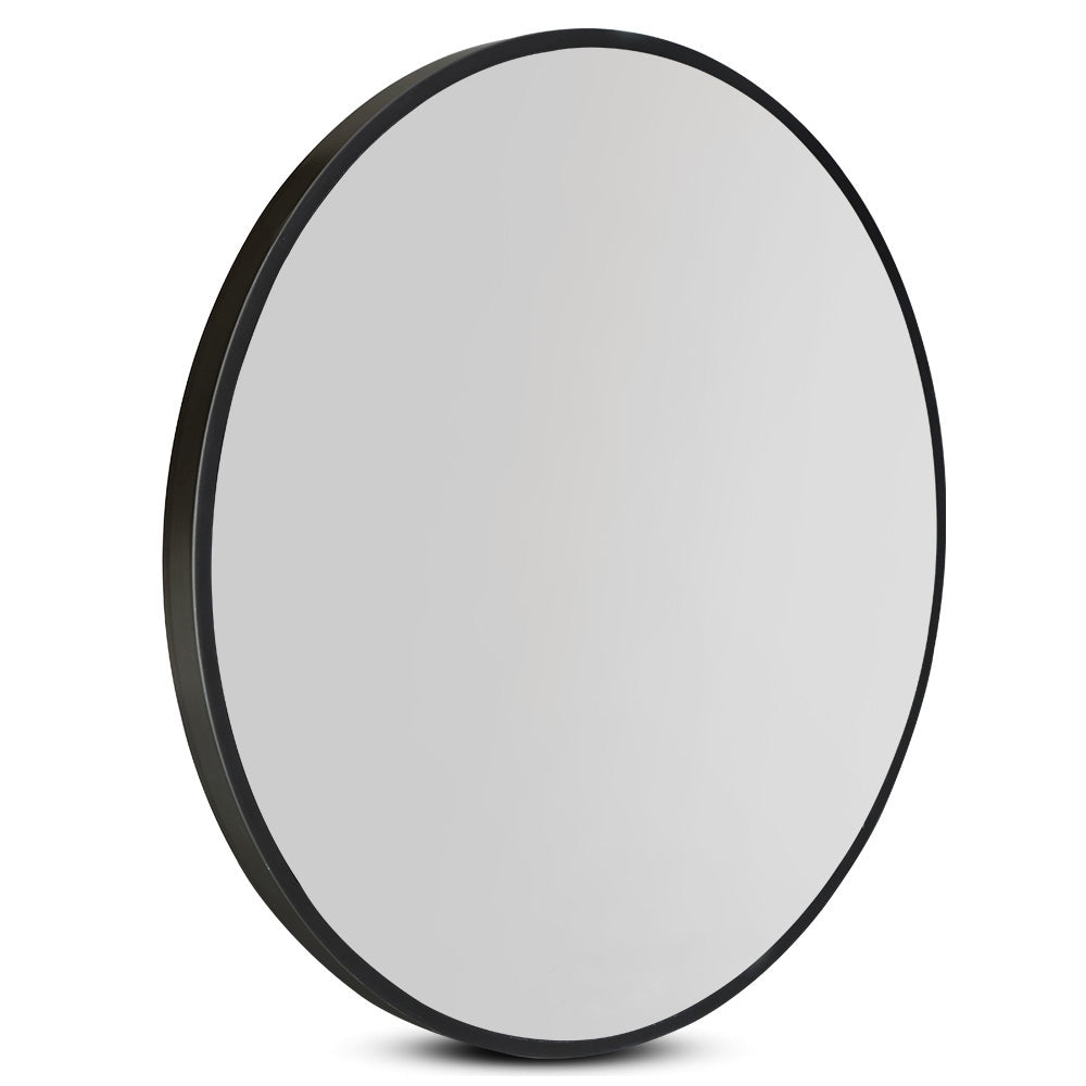 Embellir 70cm Round Wall Mirror Bathroom Makeup Mirror - SILBERSHELL