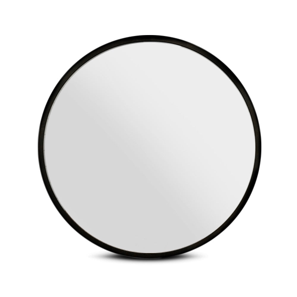 Embellir 80cm Wall Mirror Bathroom Round Makeup Mirror - SILBERSHELL