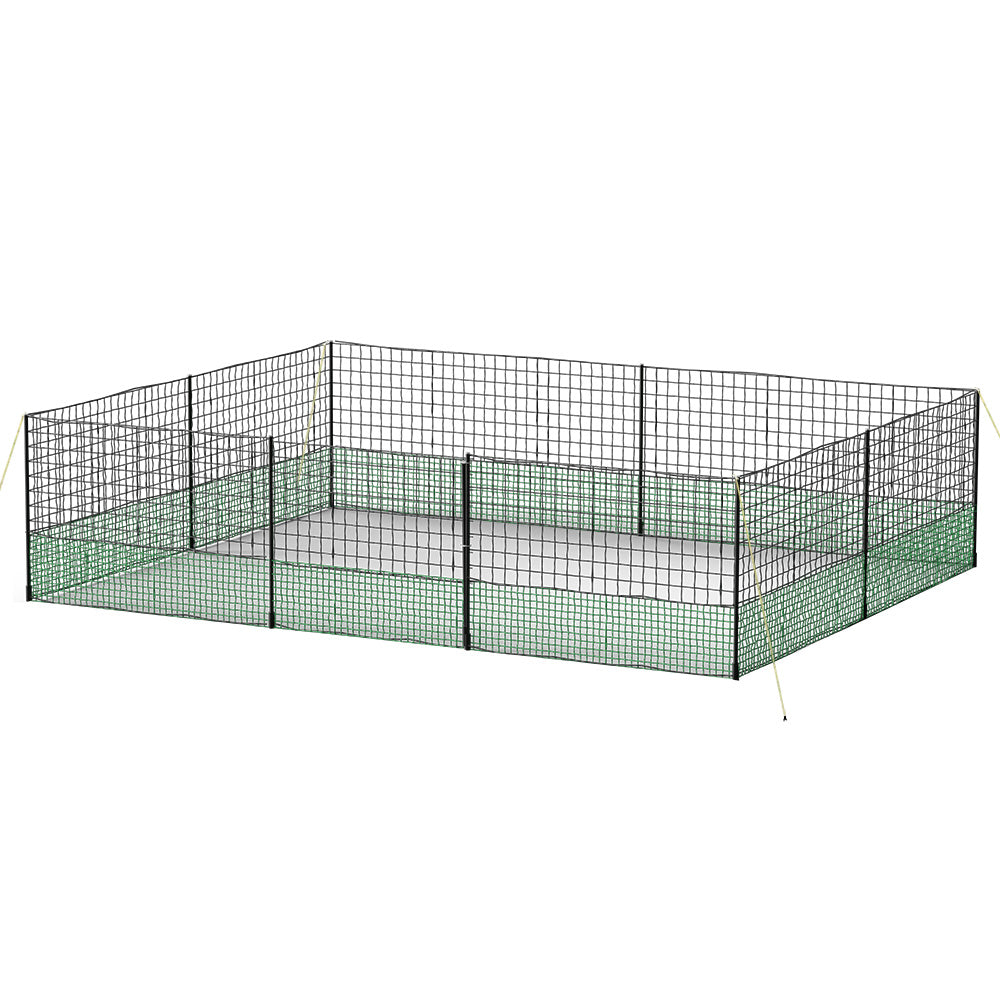i.Pet Poultry Chicken Fence Netting Electric wire Ducks Goose Coop 25Mx125CM - SILBERSHELL