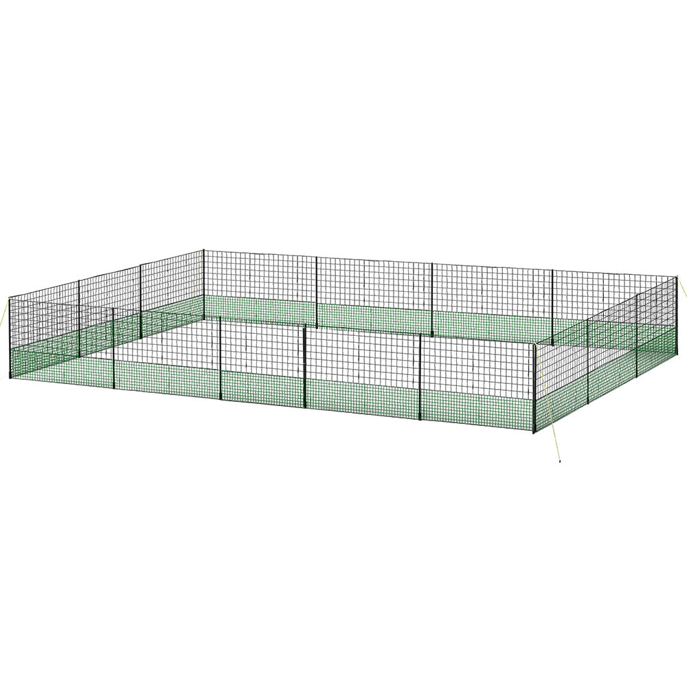 i.Pet Poultry Chicken Fence Netting Electric wire Ducks Goose Coop 50Mx125CM - SILBERSHELL