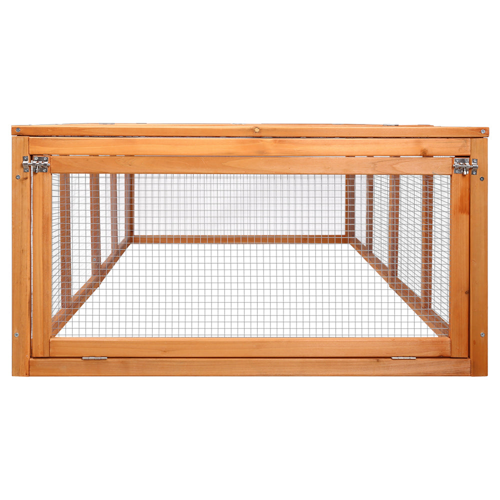 i.Pet Chicken Coop Rabbit Hutch 180cm Extra Large Wooden Chicken House Run XL Hen Cage - SILBERSHELL