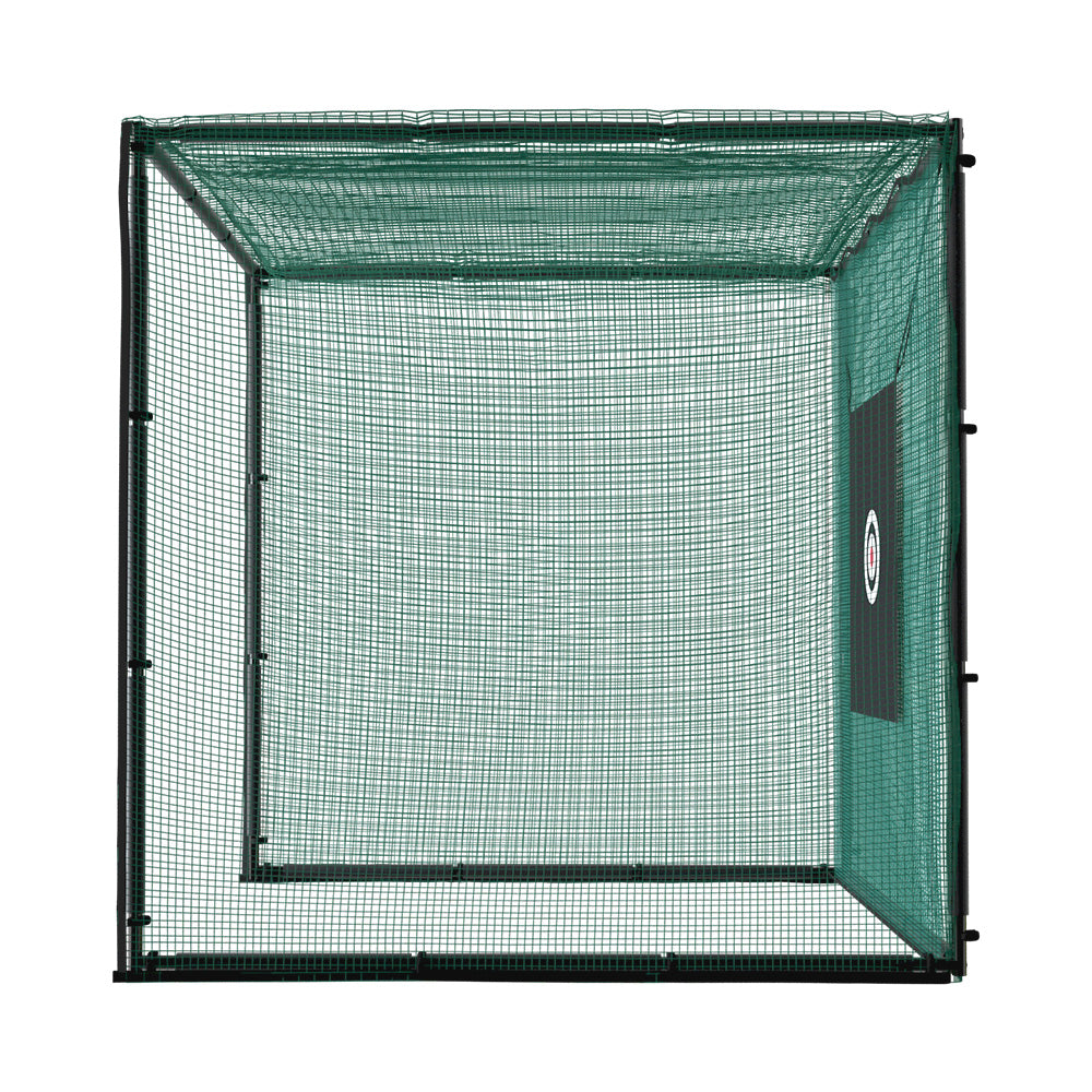 Everfit 3m Golf Practice Net Hitting Cage with Steel Frame Baseball Training - SILBERSHELL