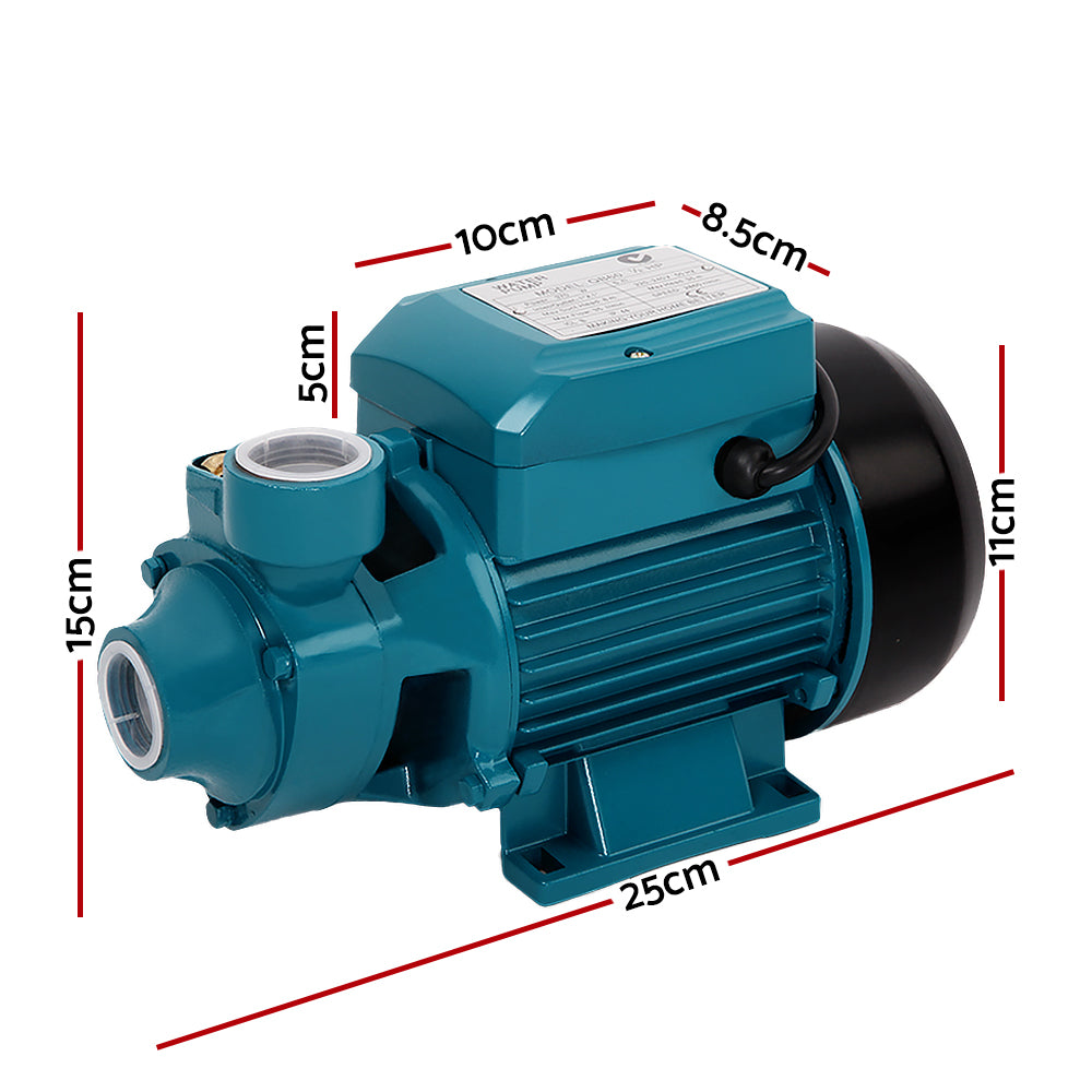 Giantz Peripheral Pump Water Garden Boiler Car Wash Irrigation Electric QB60 - SILBERSHELL