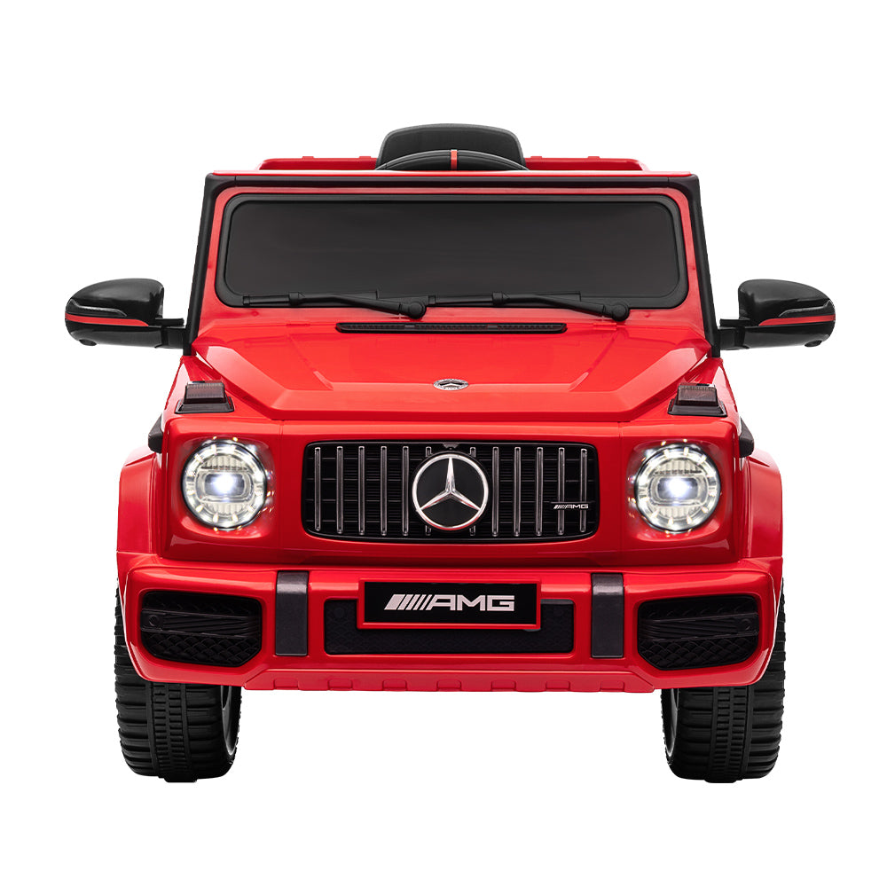 Kids Ride On Car Electric Mercedes-Benz Licensed Toys 12V Battery Red Cars AMG63 - SILBERSHELL