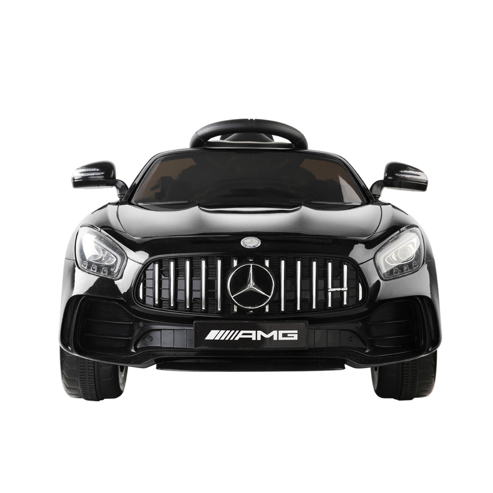 Kids Ride On Car MercedesBenz AMG GT R Electric Black - SILBERSHELL