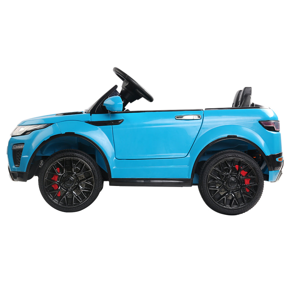 Rigo Ride On Car Toy Kids Electric Cars 12V Battery SUV Blue - SILBERSHELL