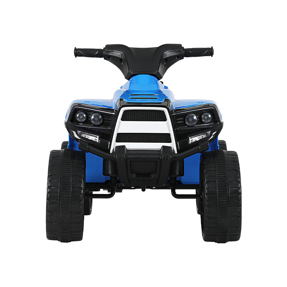 Rigo Kids Ride On ATV Quad Motorbike Car 4 Wheeler Electric Toys Battery Blue - SILBERSHELL