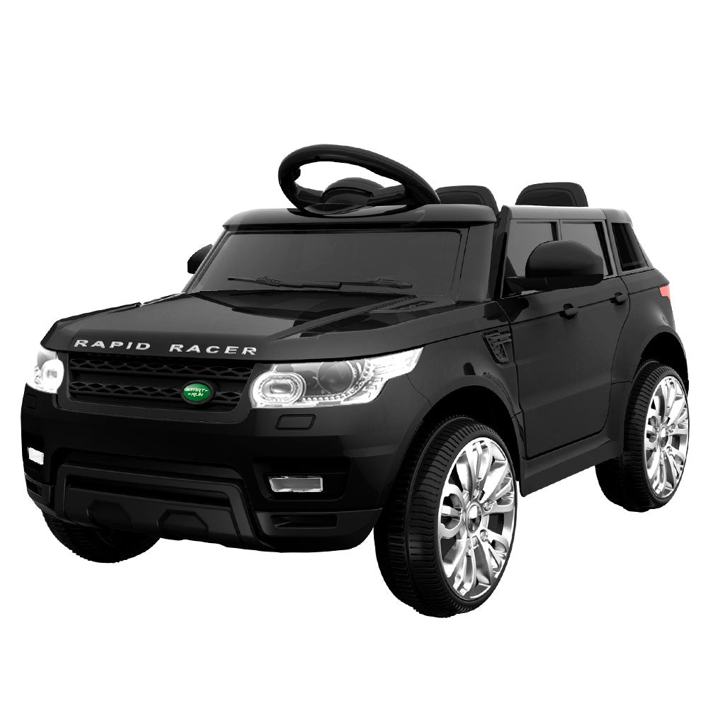 Rigo Kids Ride On Car Electric 12V Black - SILBERSHELL