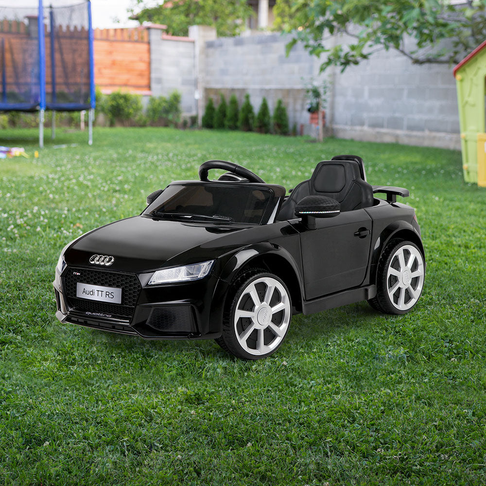 Kids Ride On Car Audi Licensed TT RS Black - SILBERSHELL