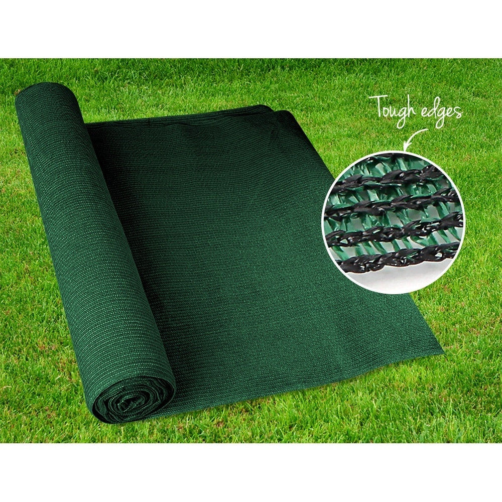 Instahut 90% Shade Cloth 1.83x20m Shadecloth Sail Heavy Duty Green - SILBERSHELL