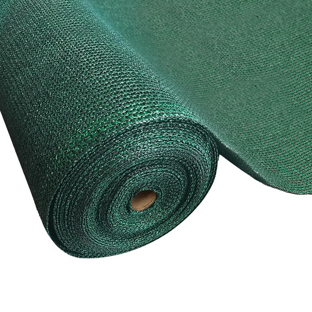 Instahut 50% Shade Cloth 3.66x30m Shadecloth Sail Heavy Duty Green - SILBERSHELL
